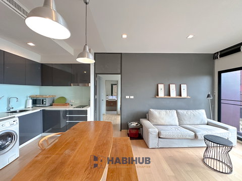 ขายด่วน 🔥  โนเบิล รีวีล  ทำเลศักยภาพ ใกล้ BTS เอกมัย ห้องสวย พร้อมเข้าอยู่! 1 ห้องนอน เหมาะทั้งอยู่อาศัยและลงทุน ✨(HBH-HL-80)