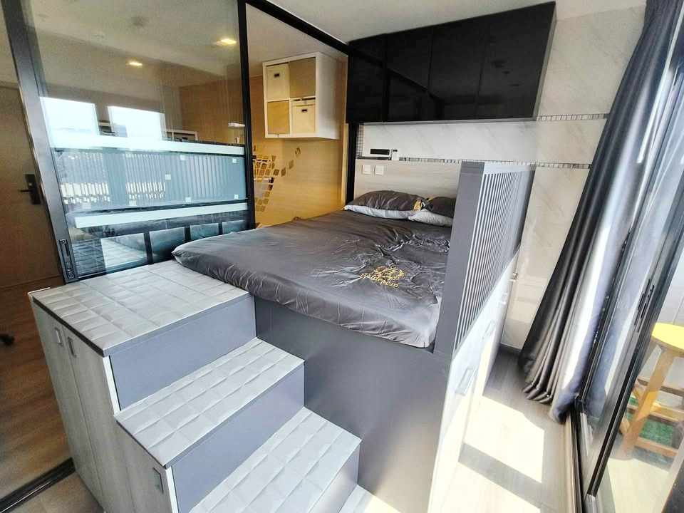 รูป ห้องจริง✨เช่าคอนโด สัญญา 1 ปี✨🛋️🛌เดอะ โพลิแทน รีฟ - รูปที่ 9/20