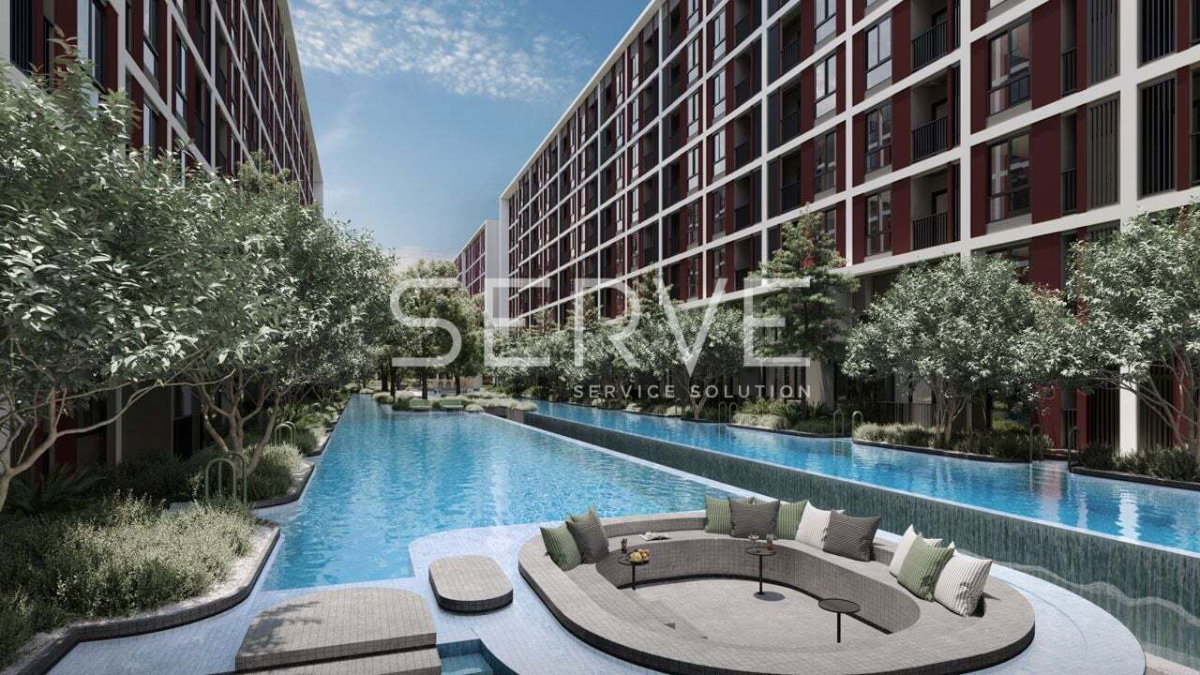 รูป สตูดิโอ ห้องสวย 22.82 ตร.ม. เฟอร์ฯ ครบ เครื่องใช้ไฟฟ้าพร้อม กับคอนโดใหม่ ทำเลดี ติด BTS คูคต 100 ม. ที่ Nue Core Khu Khot Station / ให้เช่าคอนโด - รูปที่ 5/7