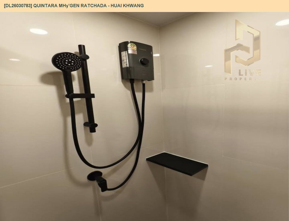 รูป DL26030783 ให้เช่าคอนโด ควินทารา มายเจน รัชดา - ห้วยขวาง (QUINTARA MHy’GEN RATCHADA - HUAI KHWANG) ใกล้ MRT ห้วยขวาง พร้อมเข้าอยู่ โทรด่วน 0614453194 LineID @162cjixi - รูปที่ 7/9