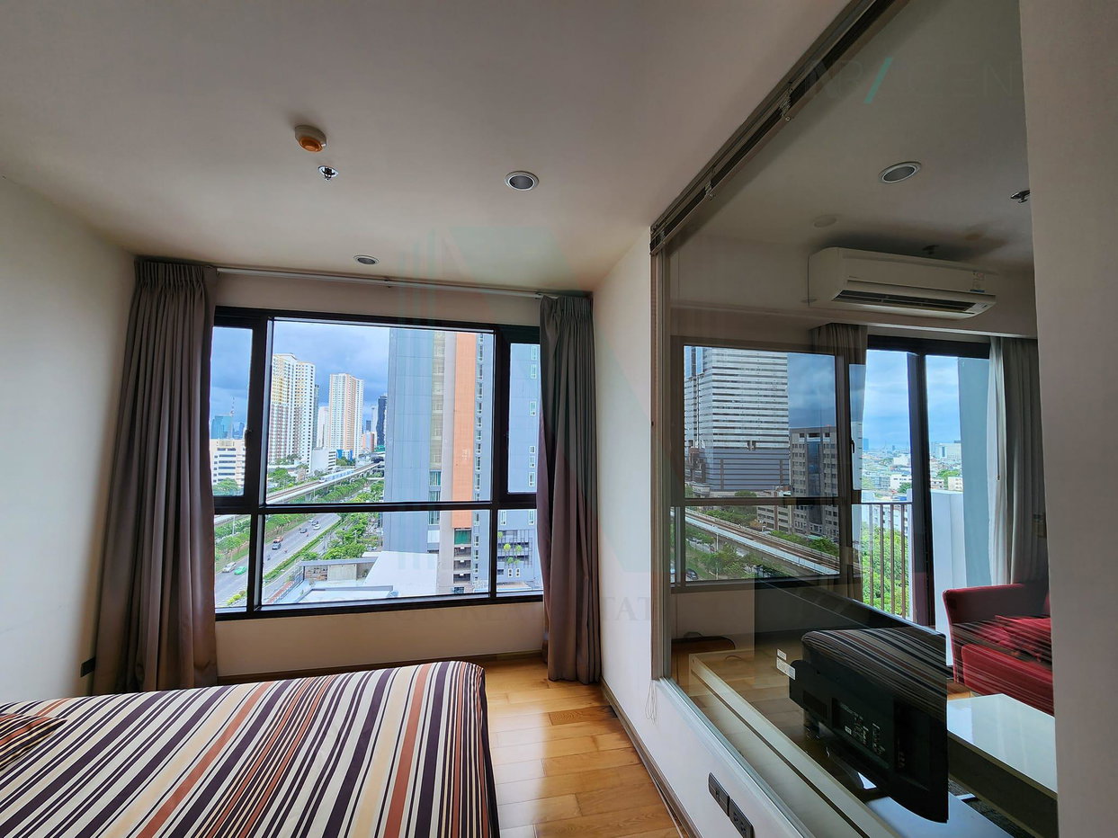 รูป ให้เช่าคอนโด ฟิวส์ สาทร-ตากสิน อาคาร 1 ชั้น 10 1 ห้องนอน ขนาด 33.00 ตรม ใกล้ Platfrom วงเวียนใหญ่ - รูปที่ 3/8