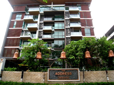 Condos for rent : For rent condo low rise at the Address sukhumvit 61 (S03-2265)