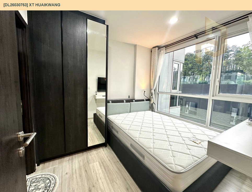 รูป DL26030763 ให้เช่าคอนโด เอ็กซ์ที ห้วยขวาง (XT HUAIKWANG) ใกล้ MRT ห้วยขวาง พร้อมเข้าอยู่ โทรด่วน 0656259498 LineID @257sxzzu - รูปที่ 4/14