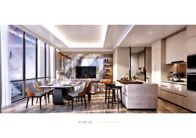 ขายคอนโด : KingsQuare Residence 2 bedrooms, for sale
