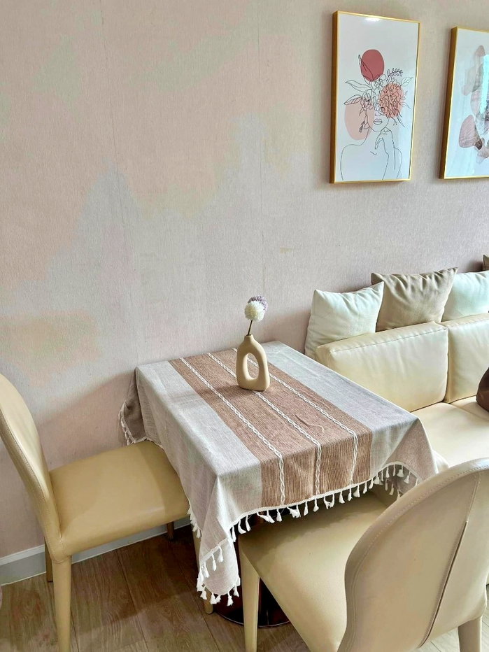 รูป ห้องจริง✨เช่าคอนโด สัญญา 1 ปี✨🛋️🛌Metro Luxe Riverfront รัตนาธิเบศร์ - รูปที่ 7/13