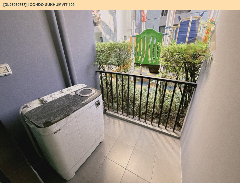 รูป DL26030767 ขายคอนโด ไอ คอนโด สุขุมวิท 105 (I CONDO Sukhumvit 105) ใกล้ BTS แบริ่ง พร้อมเข้าอยู่ โทรด่วน 0614453194 LineID @162cjixi - รูปที่ 9/13