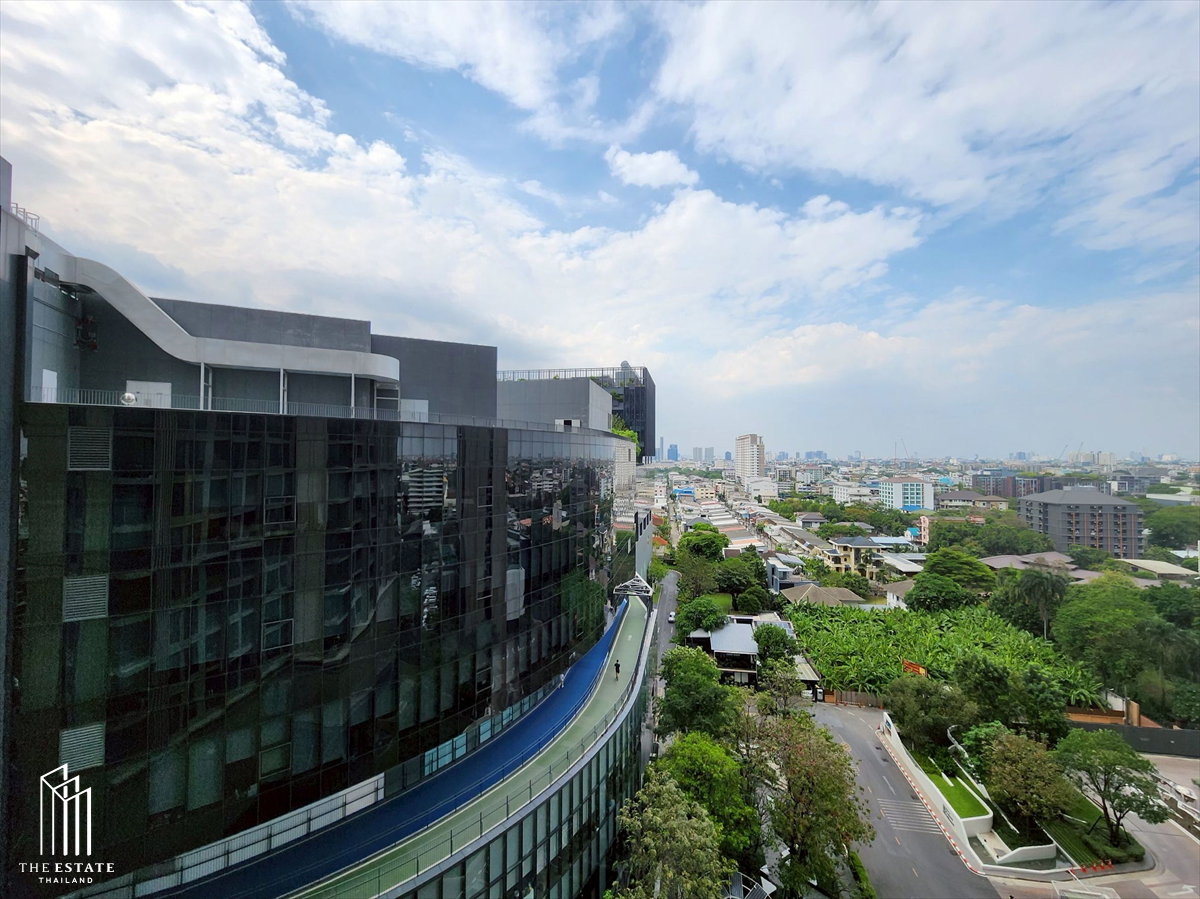 รูป For RENT Whizdom Essence ชั้นสูง ทิศเหนือ วิวสวยพื้นที่สีเขียว 34.48 sq.m. 1 bedroom @20,000 Baht - รูปที่ 3/14