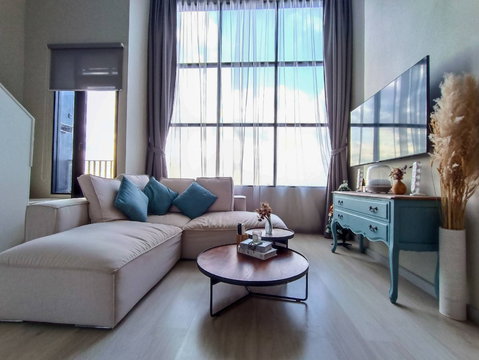 URGENT !! FOR RENT KNIGHT BRIDGE PRIME SATHORN 1 DUPLEX GOOD DECORATE !!