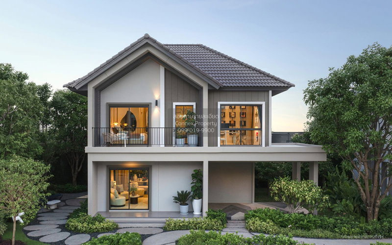 ขายบ้านเดี่ยว : ขายบ้าน  เพฟ กาญจนาฯ - ราชพฤกษ์ คลองพระอุดม ลาดหลุมแก้ว ปทุมธานี CX-148518 ✅ ทักไลน์ @connexproperty ตอบทันที ทีมงานมืออาชีพ ✅