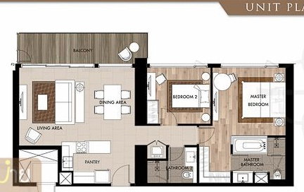 รูป 📌📌 Urgent Rent!!! Canapaya Residences 2-Bedroom Unit 🔰 Size: 87 sq.m. 🔰 Great Price📌📌 - รูปที่ 7/14
