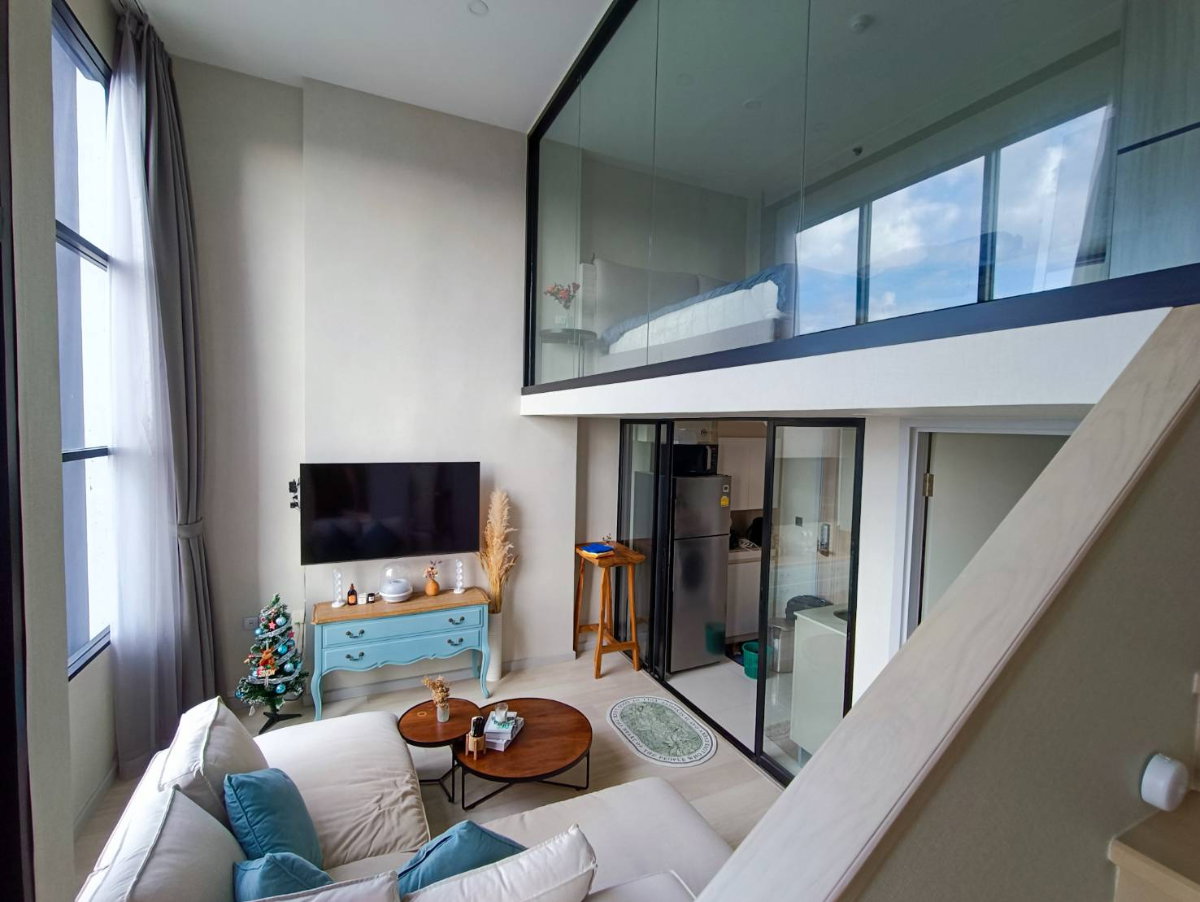 รูป ด่วน !! ให้เช่า ไนท์บริดจ์ ไพร์ม สาทร 1 duplex ห้องสวยมากรีโนเวทใหม่ ราคาดีมาก !!! - รูปที่ 3/8