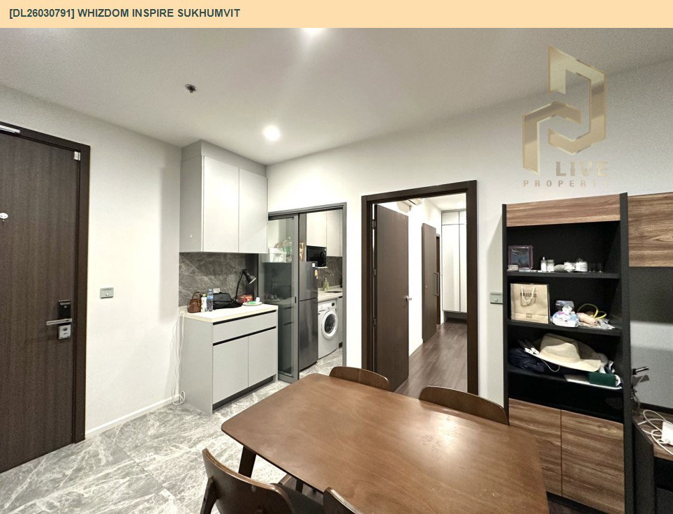 รูป DL26030791 ขายคอนโด วิสดอม อินสปาย สุขุมวิท (Whizdom Inspire Sukhumvit) ใกล้ BTS ปุณณวิถี พร้อมเข้าอยู่ โทรด่วน 0614453194 LineID @162cjixi - รูปที่ 7/10