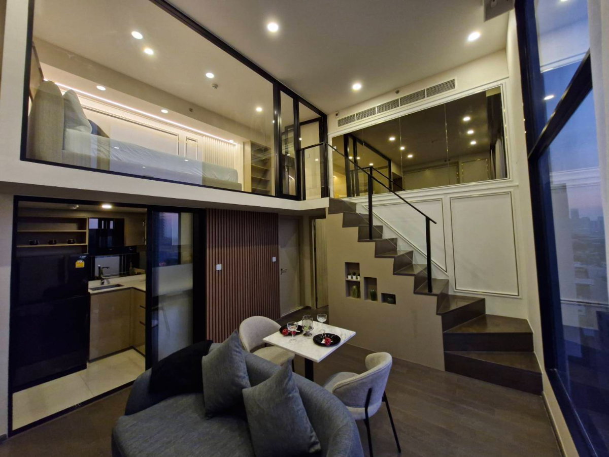 รูป [ขาย 13M] Park Origin ราชเทวี | 2 นอน 2 ชั้น Duplex 60 ตรม. ชั้น 19 เพดานสูง ห้องหรู ใกล้ BTS - รูปที่ 14/16