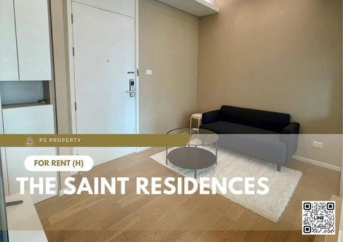 ให้เช่า 📍 The Saint Residences 📍 เฟอร์นิเจอร์ และ เครื่องใช้ไฟฟ้าครบ ใกล้ BTS ห้าแยกลาดพร้าว