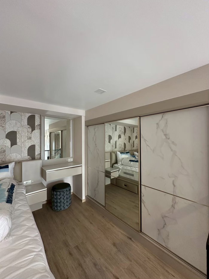 รูป 🛋️💗 ห้องDuplex สไตล์มินิมอล เฟอร์นิเจอร์สวยมาก 💗🛋️The Rich Rama 9 - Srinakarin ID LINE: @471ovhib 📲 - รูปที่ 22/22