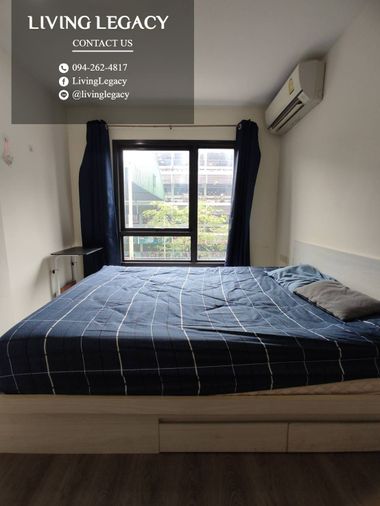 SIKQFR ให้เช่าคอนโด Rich Park @ Triple Station 29 ตร.ม. ชั้น 2 line id : @livinglegacy