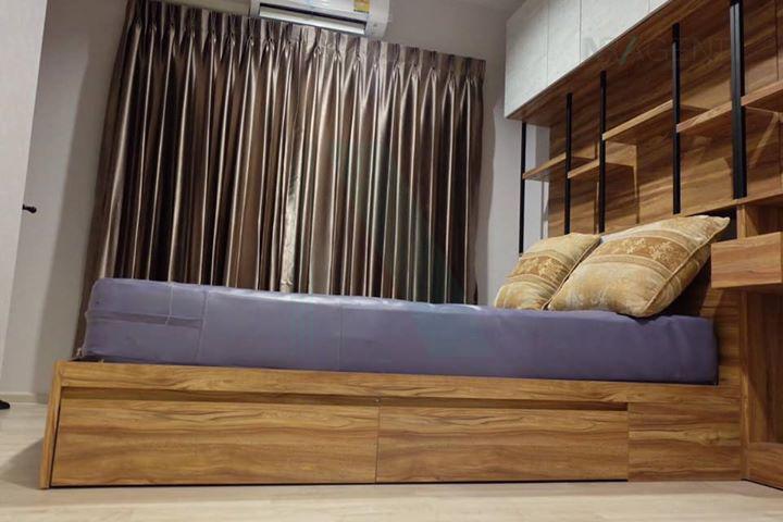 รูป 🔺 ให้เช่าคอนโด พลัมคอนโด รามคำแหง สเตชั่น อาคาร 1 ชั้น 18 1 ห้องนอน ขนาด 26.00 ตรม ใกล้ A-Link Square - รูปที่ 1/8