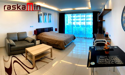 ขายคอนโด : KT0311📲LineID @556ryccg🏄‍♂️ห้องสตูดิโอ 44ตรม ชั้น6🏖️วิวทะเล พร้อมเฟอร์นิเจอร์🌴Wong Amat Tower วงศ์อมาตย์ ทาวเวอร์