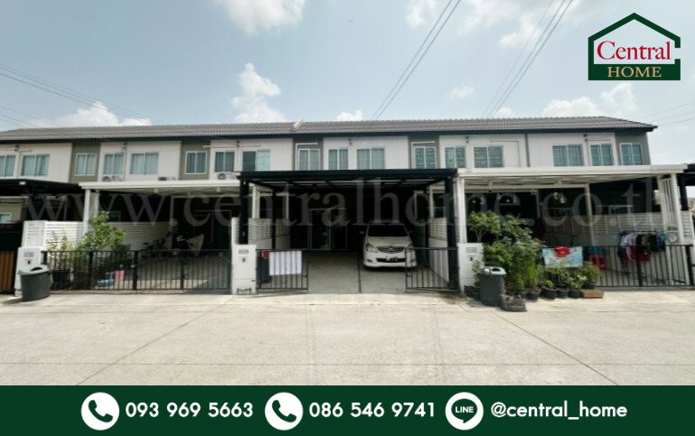 ขายทาวน์โฮม : ทาวน์โฮม บ้านพฤกษา รังสิต - คลอง 7 บ้านสภาพใหม่ ต่อเติมแล้ว