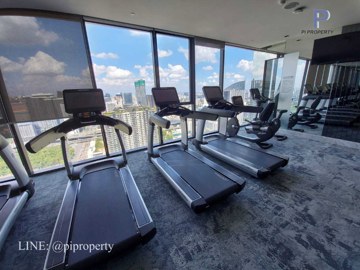 รูป ให้เช่าคอนโด 1 ห้องนอน ตกแต่งครบครัน ในโครงการ Esse at Singha Complex ใกล้สถานี MRT - รูปที่ 18/29