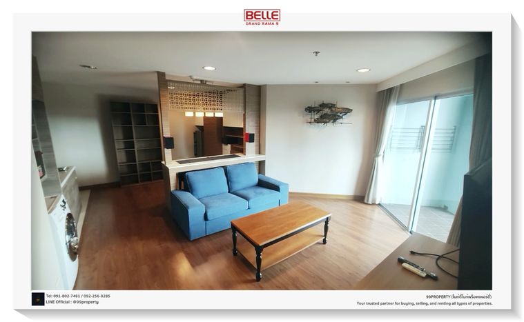 ให้เช่า Belle Rama 9 [เบลล์ พระราม 9] 🔰 ตกแต่งครบ พร้อมอยู่