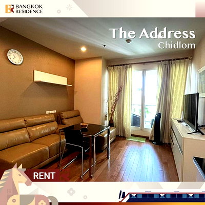 คอนโดให้เช่า : The Address Chidlom ⭐ ห้องสวยว่างแล้ว 💚 ใกล้ BTS ชิดลม & เพลินจิต  