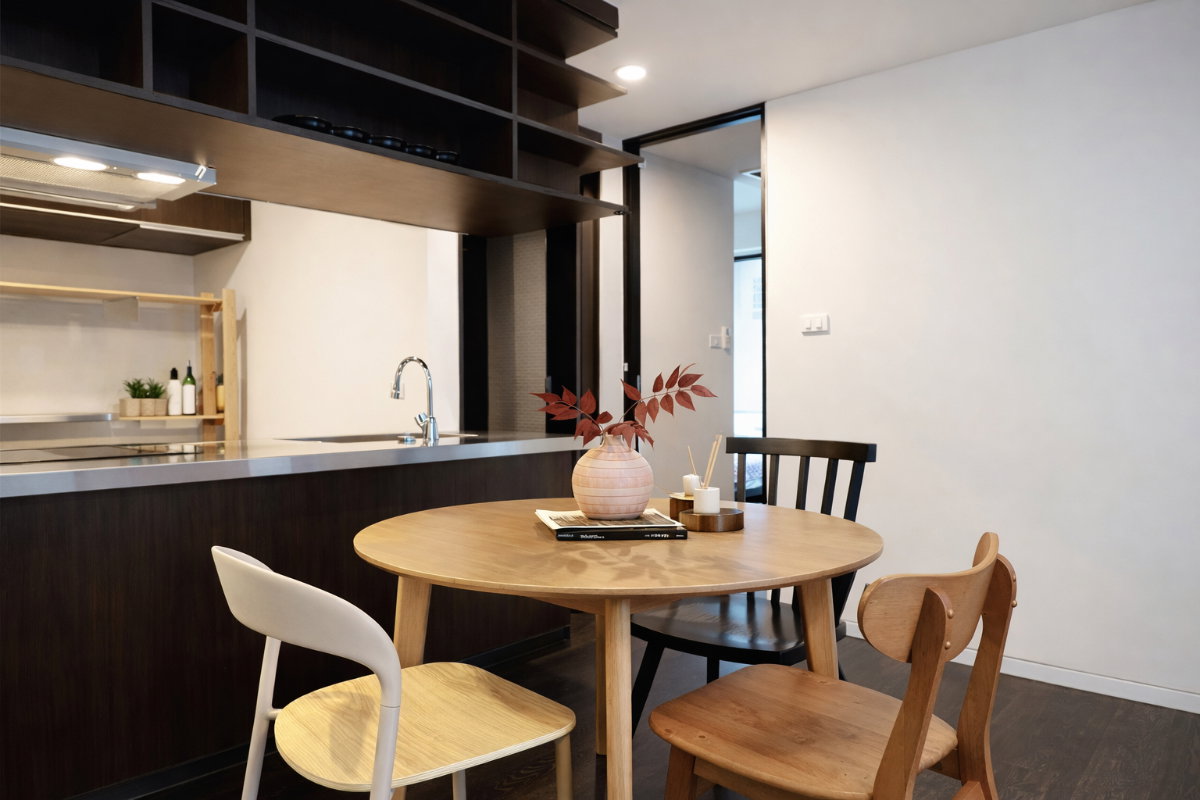 รูป 🍀🍀 Fully furnished💝 ให้เช่า📌 ไซมิส จอยญ่า (Line: @rent2022) MRT เพชรบุรี พร้อมเข้าอยู่ 🔖A10885 - รูปที่ 8/13