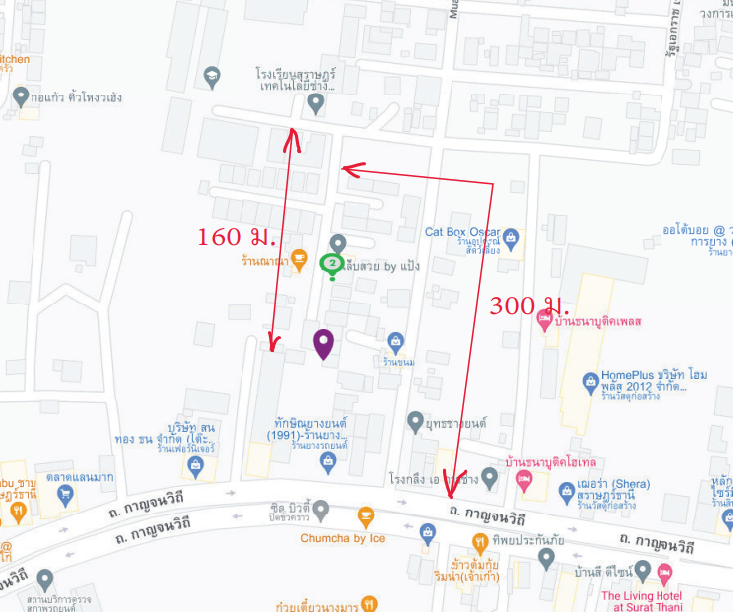 รูป บ้านเดี่ยว สำหรับขาย บ้านเดี่ยว โครงการ บรรจงเอาส์ - กาญจนวิถี สุราษฎร์ธานี - รูปที่ 8/9