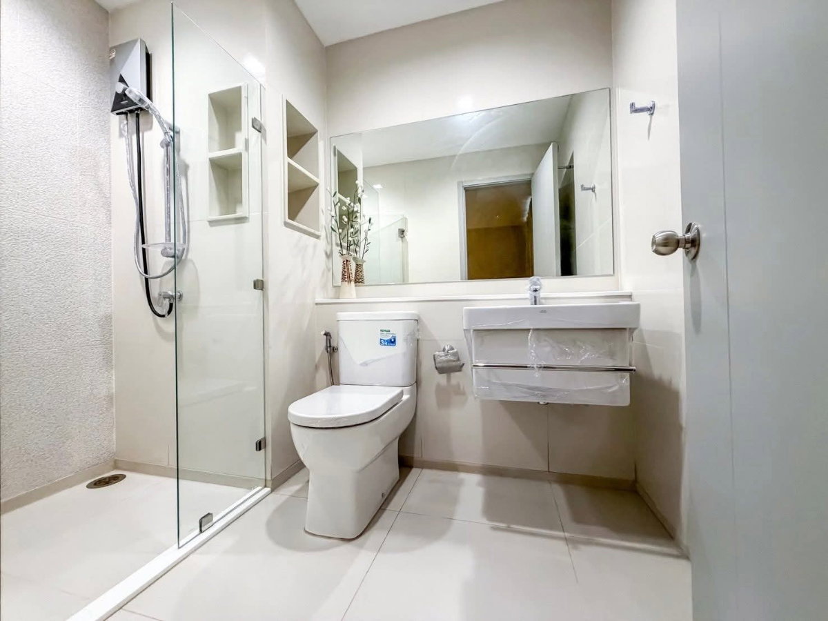 รูป ให้เช่าคอนโด Life สุขุมวิท 62 ห้องใหม่ ตกแต่งพร้อมให้เช่า เฟอร์ฯใหม่ทุกชิ้น ห้องขนาด 30 ตร.ม. ชั้น16 วิวสวย ใกล้รถไฟฟ้า BTS บางจาก เพียง 200 เมตร - รูปที่ 8/11