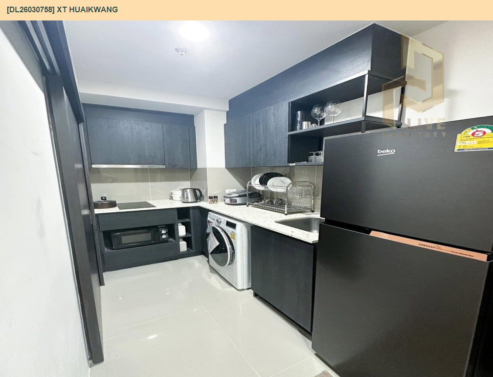 รูป DL26030758 ให้เช่าคอนโด เอ็กซ์ที ห้วยขวาง (XT HUAIKWANG) ใกล้ MRT ห้วยขวาง พร้อมเข้าอยู่ โทรด่วน 0800343450 LineID @655ebbvc - รูปที่ 5/7