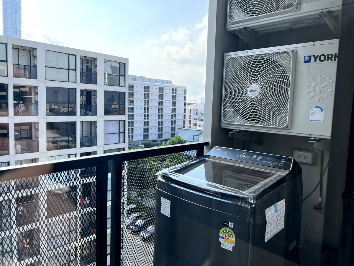 รูป ให้เช่า ✨ Flexi Sathon - Charoennakhon ✨ เฟอร์นิเจอร์ และ เครื่องใช้ไฟฟ้าครบ ใกล้ BTS กรุงธนฯ - รูปที่ 11/11