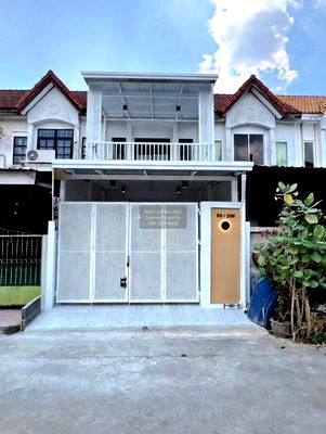 Townhouses for sale : For Sale Townhouse/Townhome  , Baan Wongchai Nakor , newly renovated , MRT-Bang Rak Yai , Bang Rak Yai , Bang Bua Thong , Nonthaburi , CX-148680 ✅ Live chat with us ADD LINE @connexproperty ✅