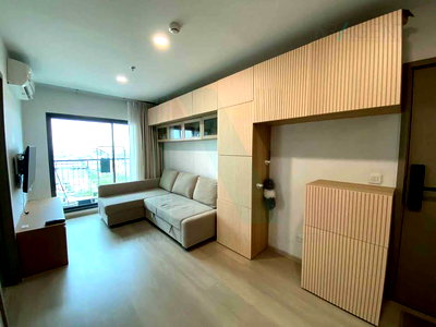 Condos for rent MRT Nonthaburi Civic Center : For Rent Condo ASPIRE RATTANATHIBET WESTON Building 1, Floor 12,2 bed room, Room size 45 sqm