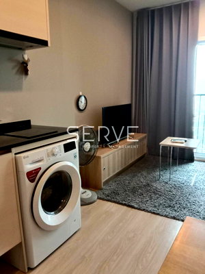 คอนโดให้เช่า : 🔥15K- 1นอน ห้องแต่งครบ ชั้นสูงสุด30+ เฟอร์จัดเต็ม คอนโดทำเลดีย่านรัชดา ติด MRT ศูนย์วัฒนธรรม @ Noble Revolve Ratchada 2