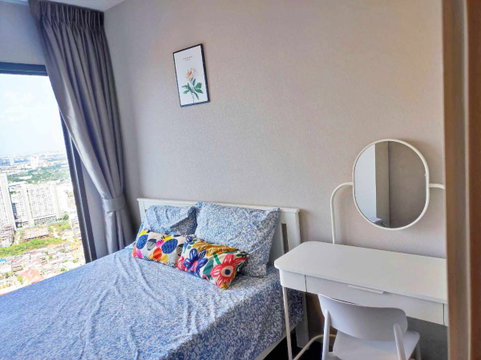 ห้องจริง✨เช่าคอนโด สัญญา 1 ปี✨🛋️🛌เดอะ โพลิแทน อควา
