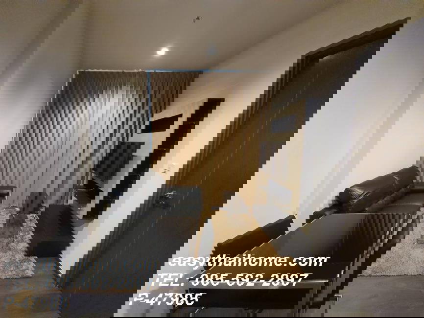 รูป P-47985 วิวเมืองสุดปัง! 3 นาทีถึง MRT! เอดจ์ สุขุมวิท 23! 1 Bed 25,000 บาท : ย่านวัฒนา | Line Id @easythaihome | 085-592-2897 - รูปที่ 8/18