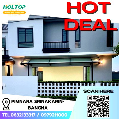 Houses for rent Bang Plee Samut Prakarn : #E115 (Old Code S2796) 🎉170369 House for Rent Pimnara Srinakarin-Bangna
