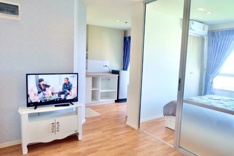รูปภาพ ห้องจริง✨เช่าคอนโด สัญญา 1 ปี✨🛋️🛌ลุมพินี วิลล์ นครอินทร์ - ริเวอร์วิว