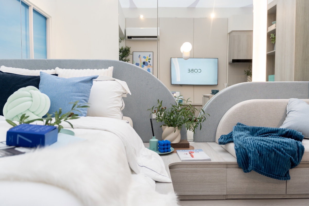 รูป [17,900.-] ให้เช่า COBE เกษตร-ศรีปทุม | สตูดิโอ 26 ตรม. ชั้น 14 แต่งครบ ติด BTS บางบัว พร้อมอยู่ - รูปที่ 2/4