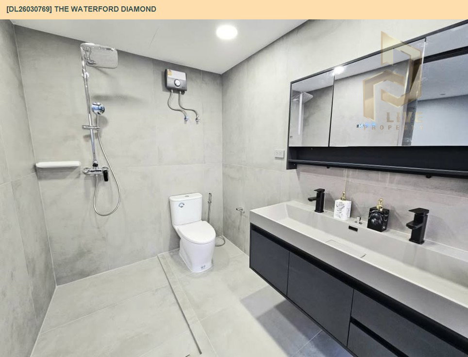 รูป DL26030769 ให้เช่าคอนโด เดอะ วอเตอร์ ฟอร์ด ไดมอนด์ (The Waterford Diamond ) ใกล้ BTS พร้อมพงษ์ พร้อมเข้าอยู่ โทรด่วน 0653619502 LineID @897iyzll - รูปที่ 13/23