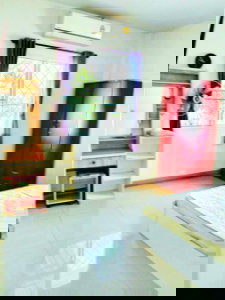 รูป เทศบาลเมืองแม่โจ้ บ้านเดี่ยวชั้นเดียว ให้เช่า 3นอน 2น้ำ ใกล้ ตลาดสดป่าไผ่ 700 ม. ศรีวังธารการค้า สันทราย - รูปที่ 6/8