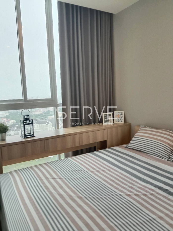 รูป 🔥15K- 1นอน ห้องแต่งครบ ชั้นสูงสุด30+ เฟอร์จัดเต็ม คอนโดทำเลดีย่านรัชดา ติด MRT ศูนย์วัฒนธรรม @ Noble Revolve Ratchada 2 - รูปที่ 4/6