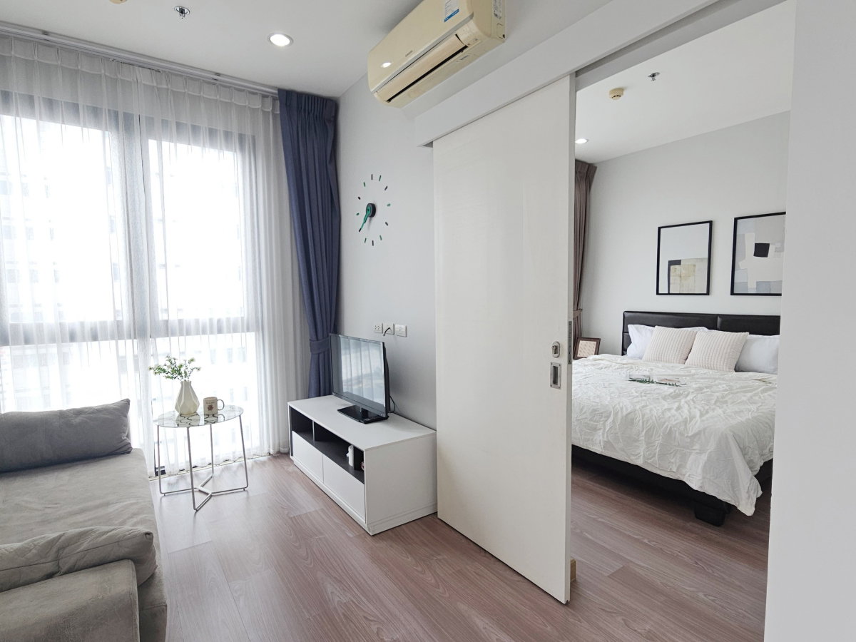 รูป ห้องจริง✨เช่าคอนโด สัญญา 1 ปี✨🛋️🛌เอสโทร แจ้งวัฒนะ - รูปที่ 8/9