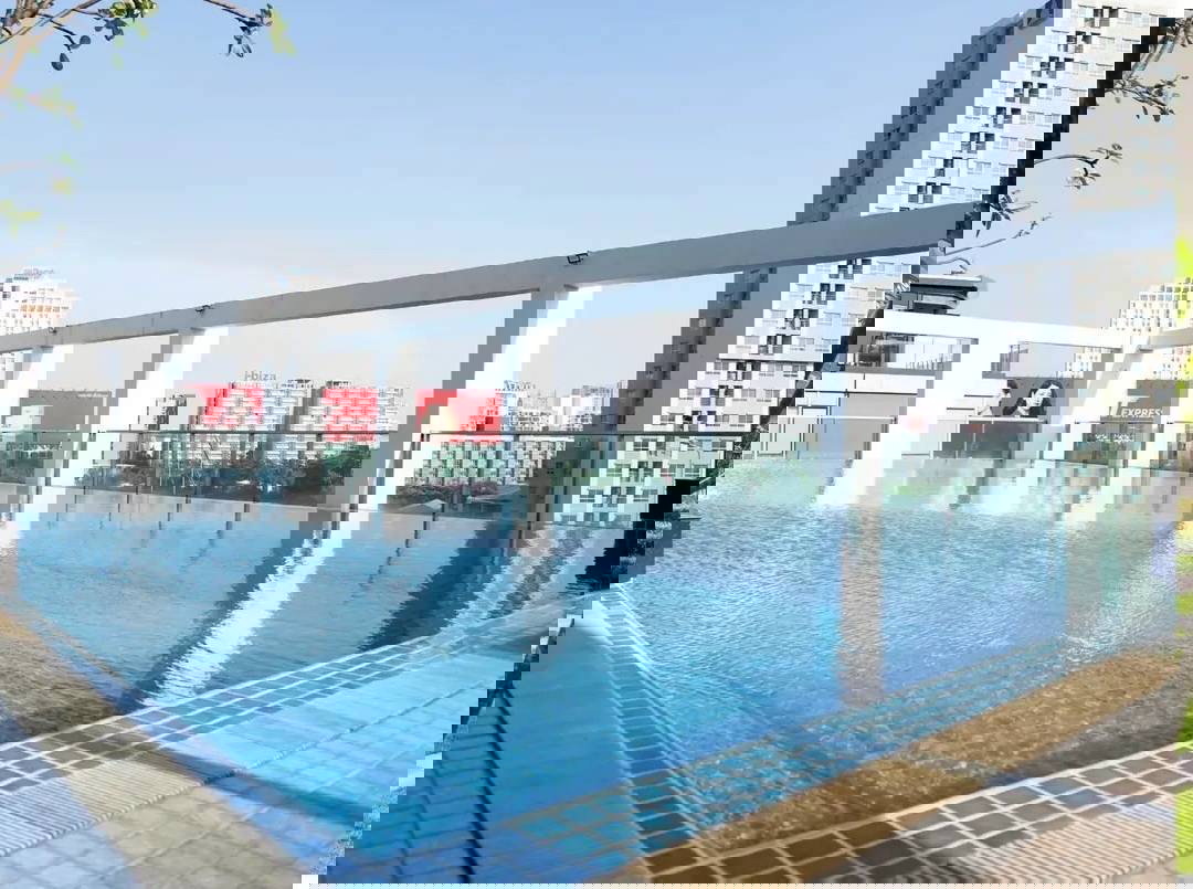 รูป 🔥🔥ให้เช่าคอนโด TC Green Rama9 เฟอร์ครบ ห้องกว้าง โทร 064-294-2224 - รูปที่ 16/17