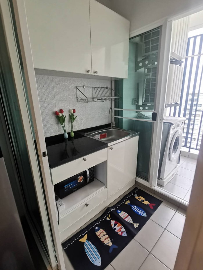 รูป AS1927 ให้เช่าคอนโด Regent Home บางนา พร้อมเครื่องใช้ไฟฟ้าเฟอร์นิเจอร์ครบ - รูปที่ 7/7