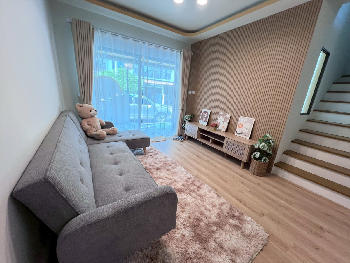 รูป ทาวน์โฮม รีโนเวทใหม่ หมู่บ้านพฤกษา ไพร์ม รามอินทรา-คู้บอน ถนนคู้บอน แขวงท่าแร้ง เขตบางเขน เฟอร์นิเจอร์พร้อมอยู่ - รูปที่ 8/21