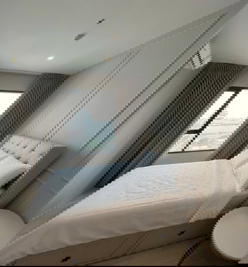 รูป ให้เช่า Life One Wireless ห้องสวย ตกแต่งครบ น่าอยู่มาก วิวเมือง เดินทางสะดวก DS2516 | Line @dstay - รูปที่ 1/4