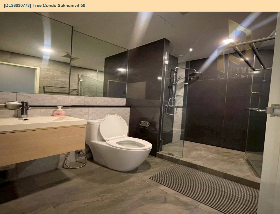 รูป DL26030773 ให้เช่าคอนโด ทรี คอนโด สุขุมวิท 50 (Tree Condo Sukhumvit 50) ใกล้ BTS อ่อนนุช พร้อมเข้าอยู่ โทรด่วน 0653619502 LineID @897iyzll - รูปที่ 8/8