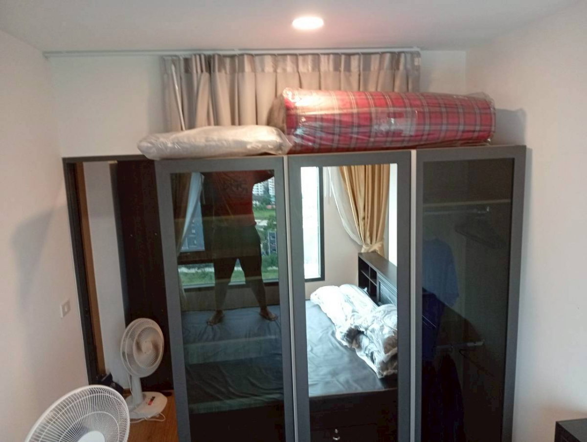 รูป คอนโด The Livin Ramkamhaeng 1 ห้องนอน ขนาด 27.58 ตร.ม. พร้อมเฟอร์นิเจอร์ เครื่องใช้ไฟฟ้า เข้าอยู่ได้ทันที - รูปที่ 9/34