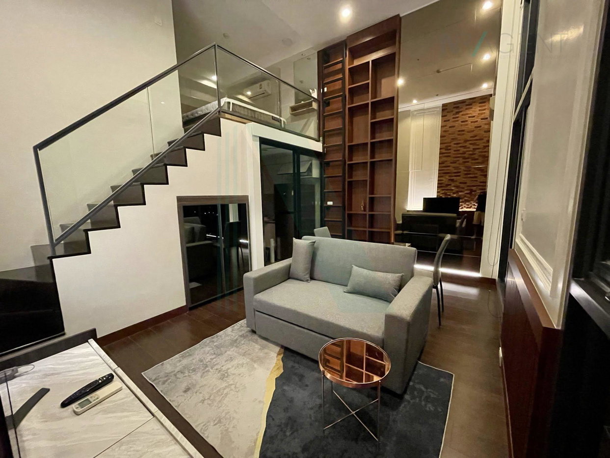 รูป 🎉 ให้เช่าคอนโด ซี เอกมัย อาคาร 1 ชั้น 41 Duplex ขนาด 41 ตรม ใกล้ ตลาดสดเอกมัย - รูปที่ 6/8